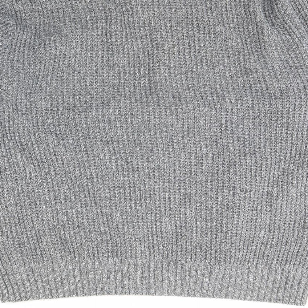 M&s Mens Grey Pullover Jumper Size L