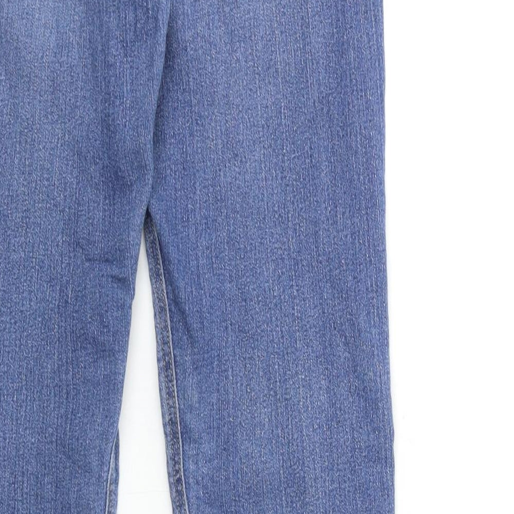 Womens UK Size 26 in Preworn Regular Fit Skinny Blue Jeans