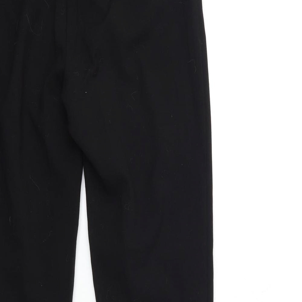 Papaya Womens Black Trousers Size 6 L26 in