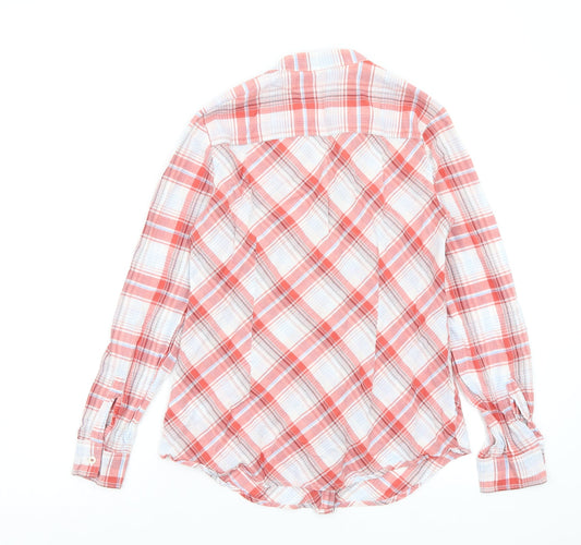 Asda George Womens Multicoloured Check  Basic Button-Up Size 12