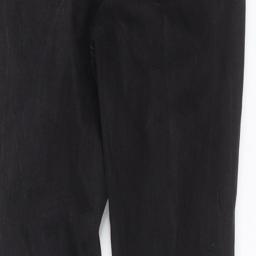 Missguided Womens Black  Denim Skinny Jeans Size 10 L29 in