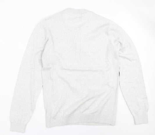 NEXT Mens Grey Pullover Jumper Size M