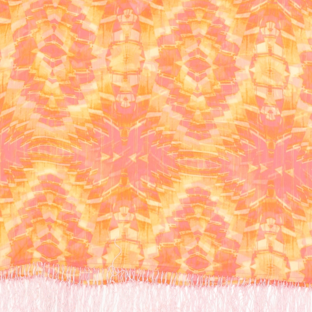 Papaya Womens Orange Kaftan Size M