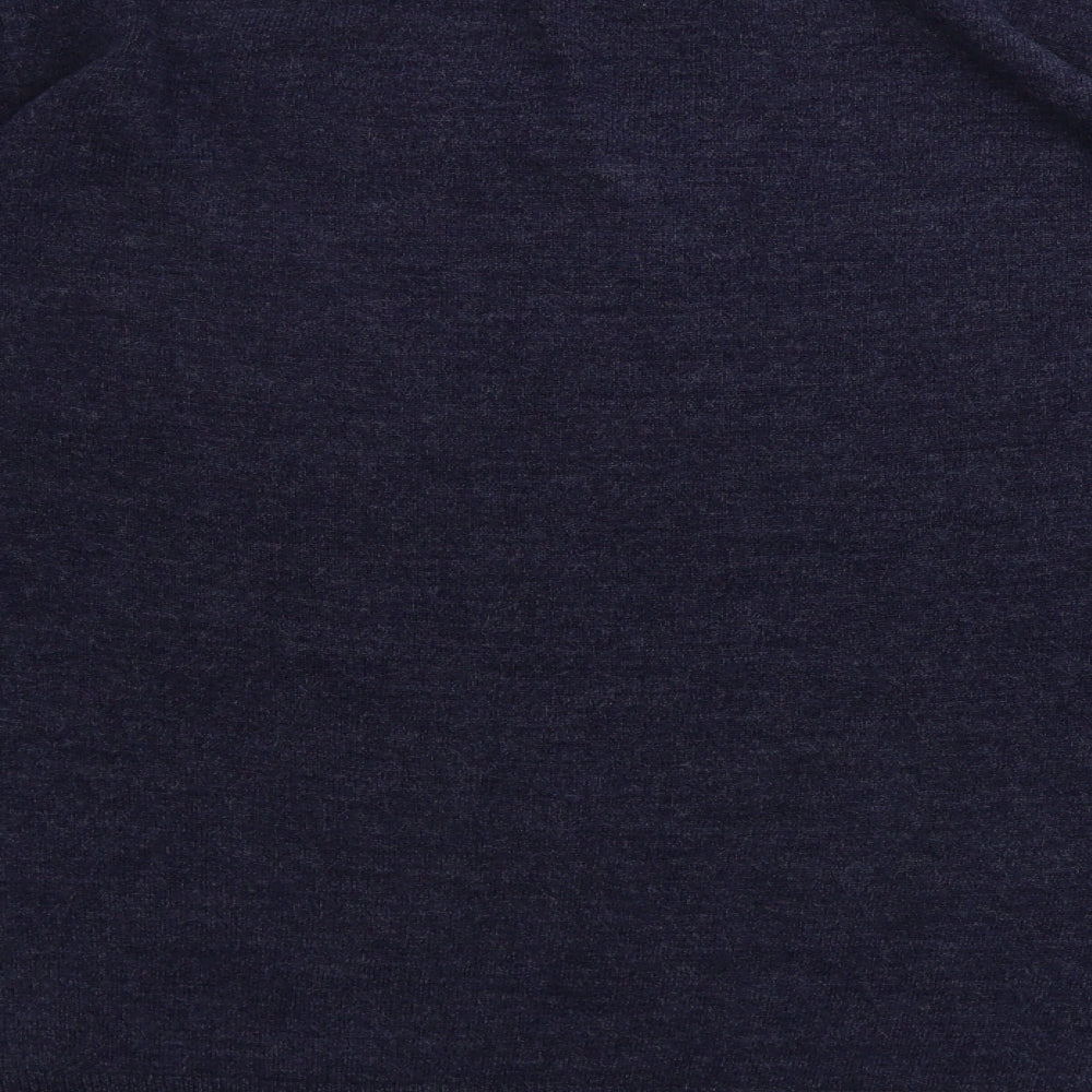 Easy Mens Blue Pullover Jumper Size M