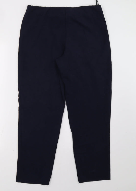 Autonomy Womens Blue Trousers Size 12 L30 in