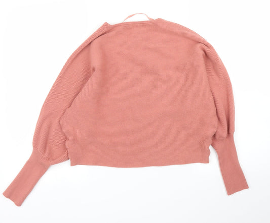 Primark Womens Pink Pullover Jumper Size M