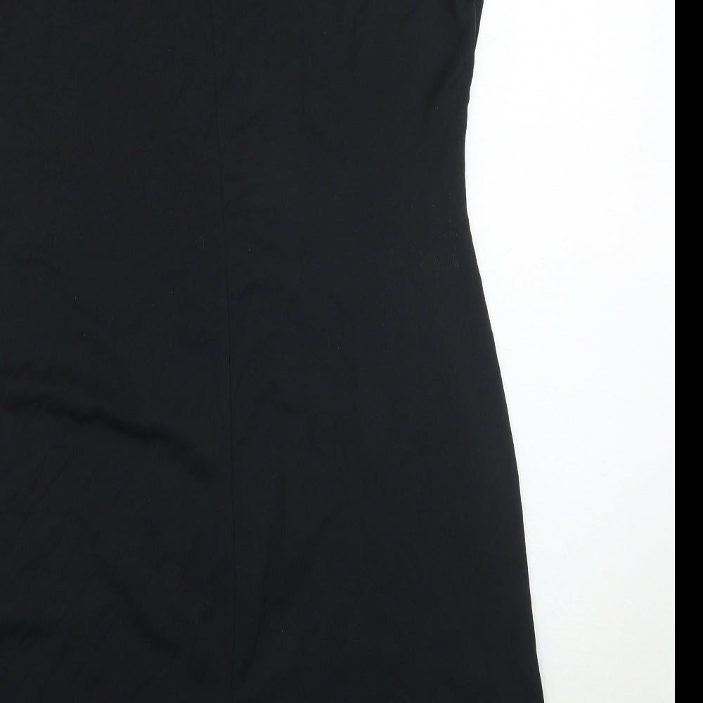 TU Womens Black Basic Tank Size 10