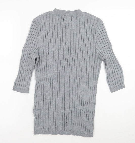 Primark Womens Grey Pullover Jumper Size 10