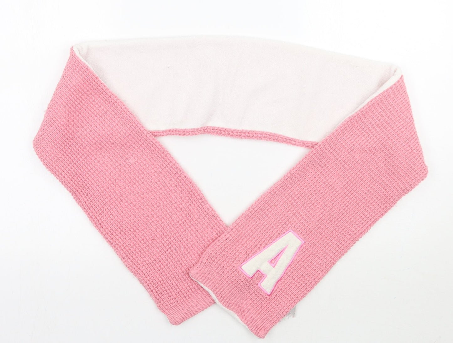 Additional front view of Matalan girls’ pink scarf scarves & wraps one size