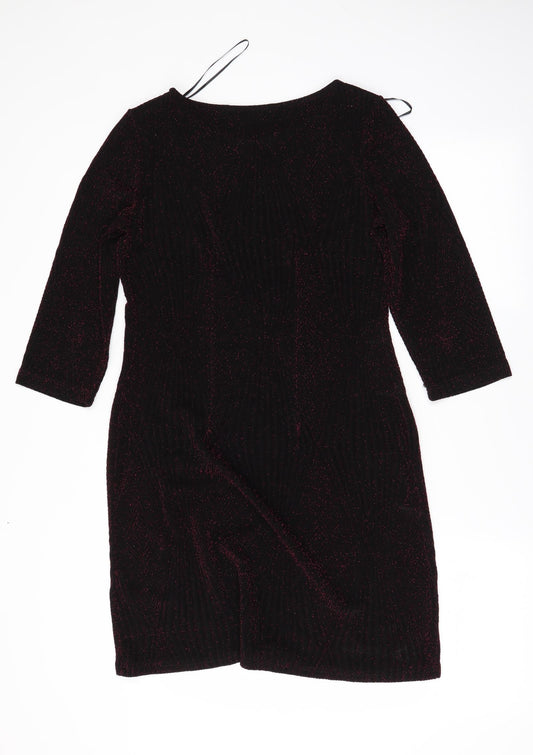 Epilogue Womens Black Bodycon Size 12