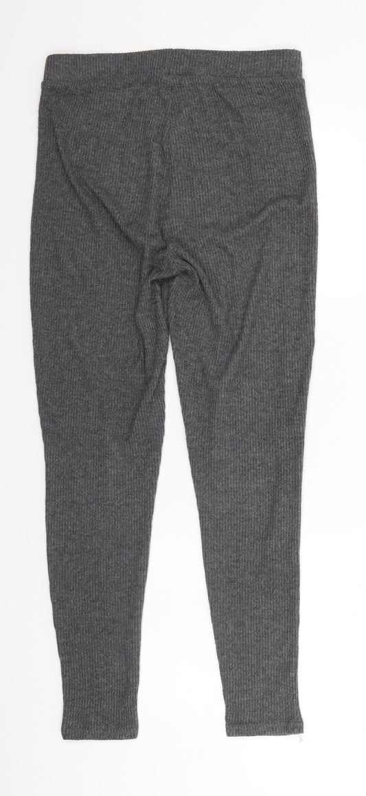 Primark Womens Grey Sweatpants Trousers Size 10 L28 in