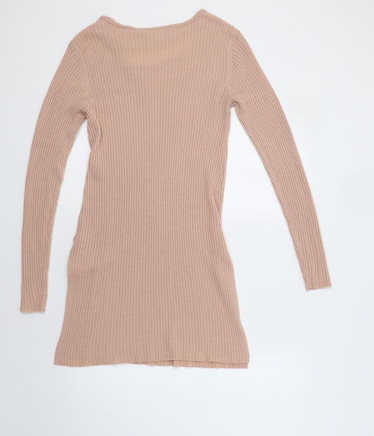 Select Womens Pink Jumper Dress Size 14