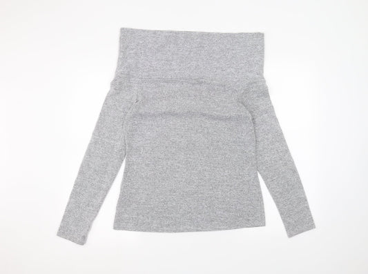 Womens UK Size 14 Dorothy Perkins Grey Pullover Jumper