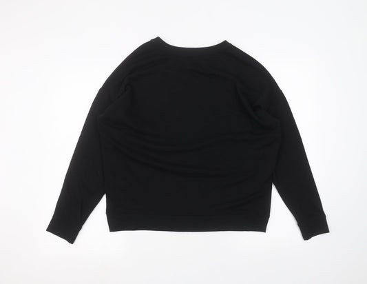 Womens UK Size S New Look Black Pullover Jumper