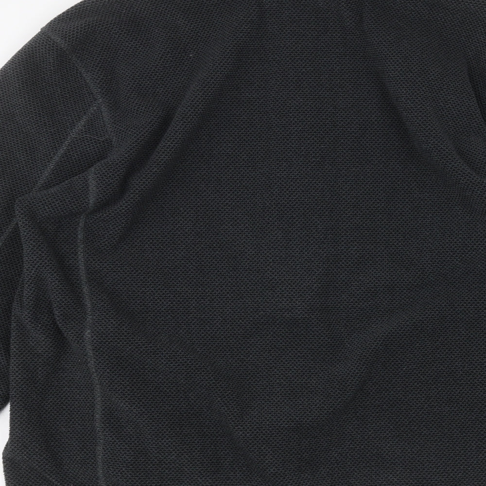 Brand and care label for Tu women’s black jacket, size M