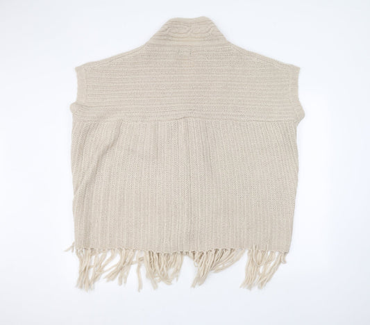 F&F Womens Beige   Jacket Coatigan Size 12