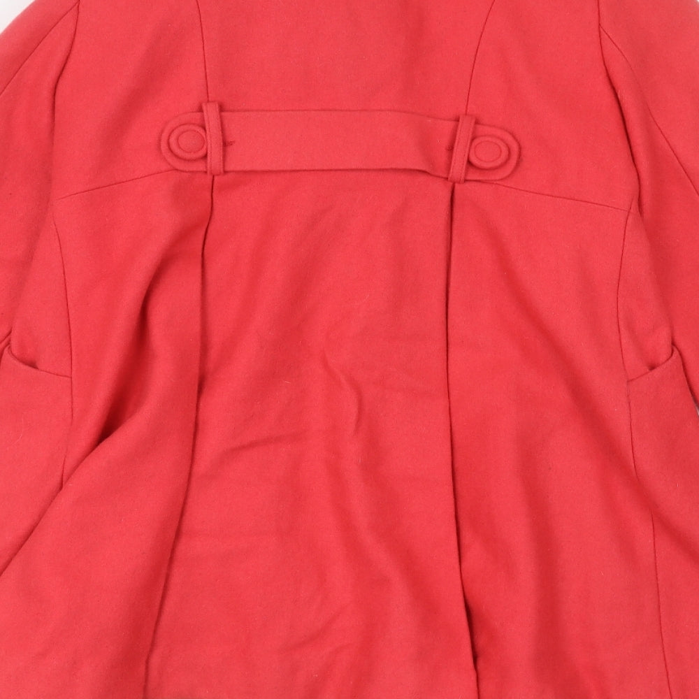 Brand and care label for Red Herring women’s pink jacket, size UK 14
