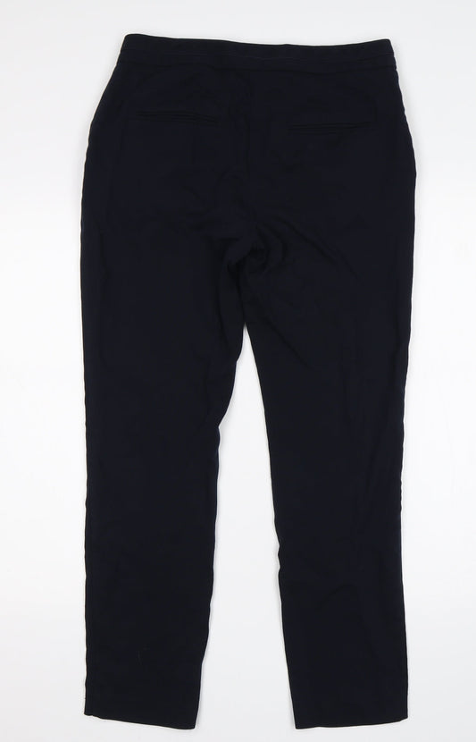 Womens UK Size 10 NEXT Regular Fit Blue Trousers
