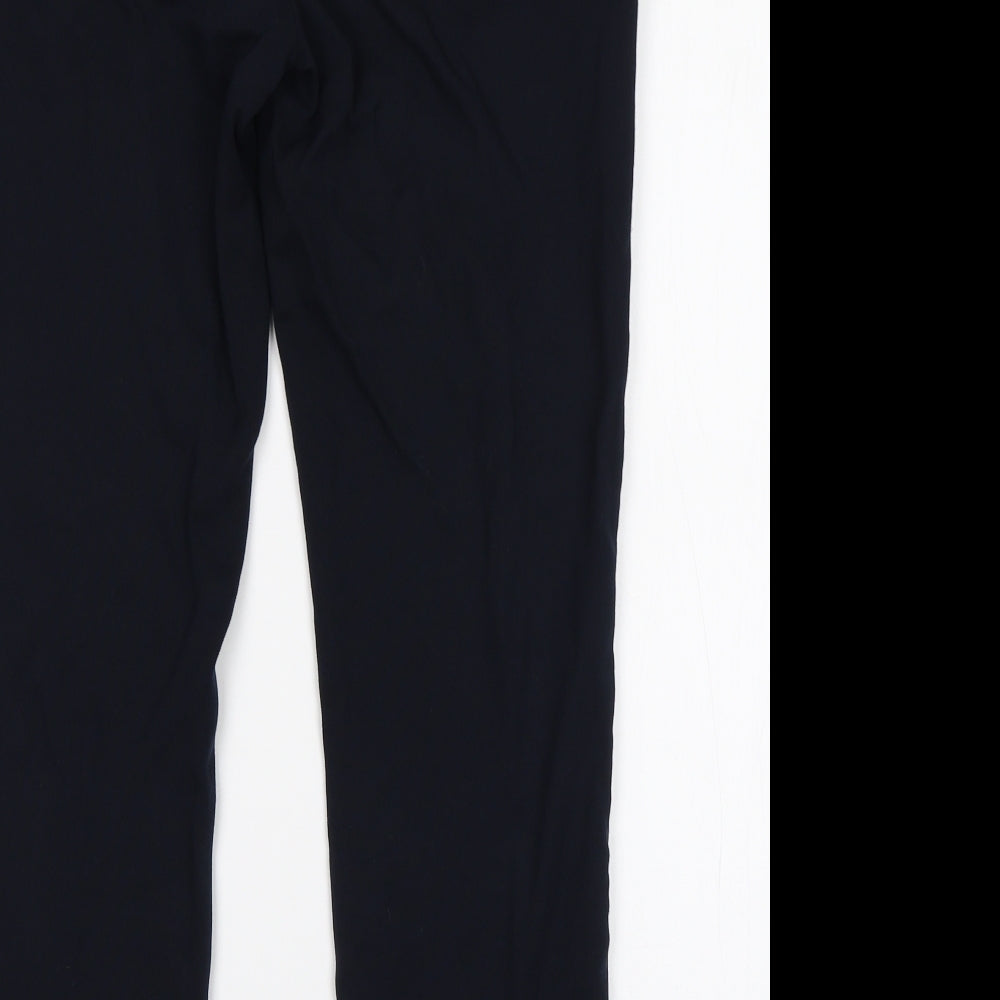 Womens UK Size 10 NEXT Regular Fit Blue Trousers