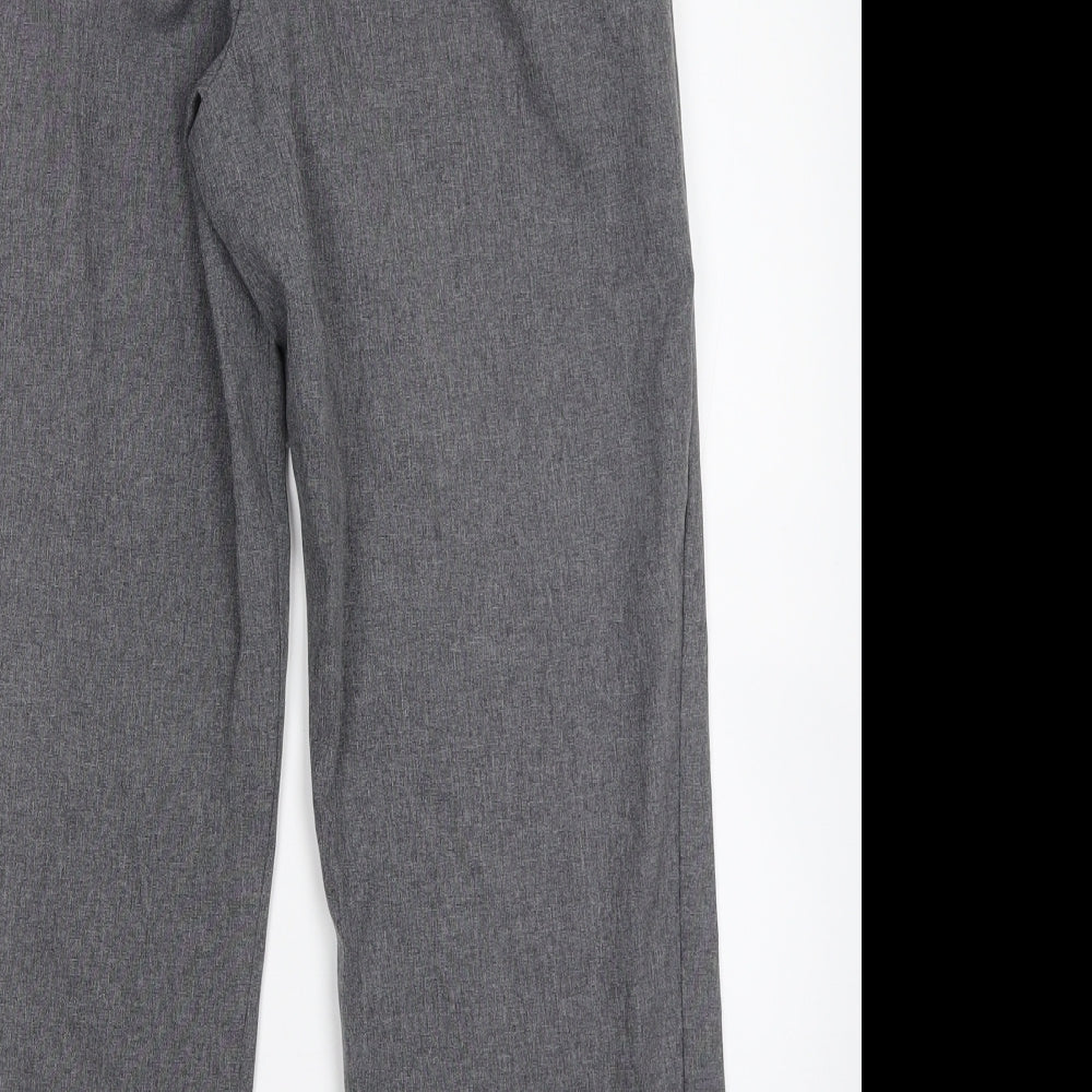 Womens UK Size 12 BM Regular Fit Grey Trousers