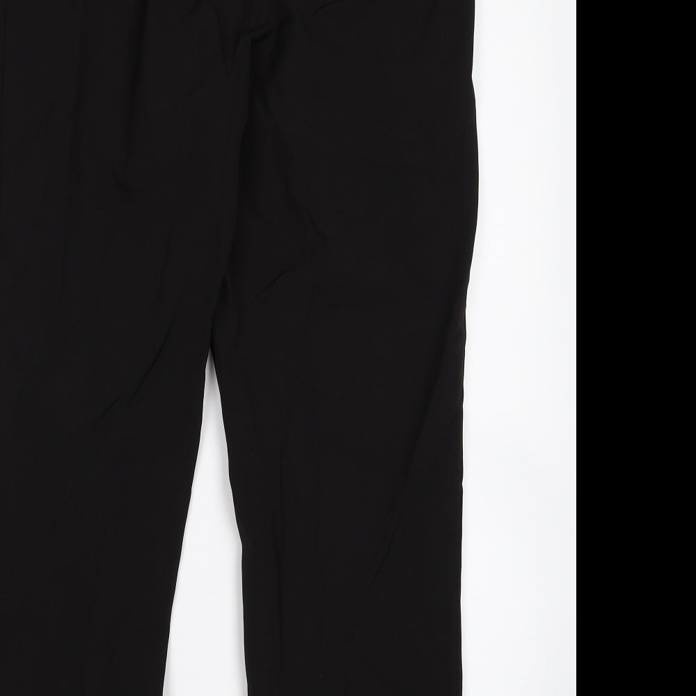 New Look Womens Black Trousers Size 12 L27 in