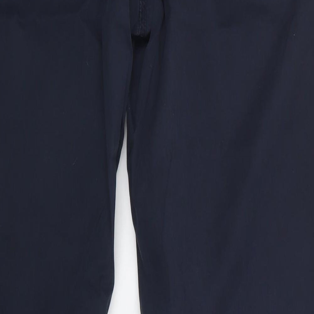 Womens UK Size 12 NEXT Regular Fit Blue Trousers