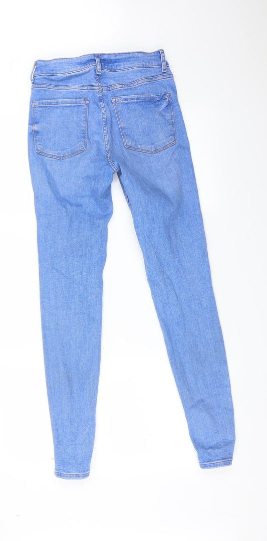 DENIM CO Womens Blue Skinny Jeans Size 8 L29 in