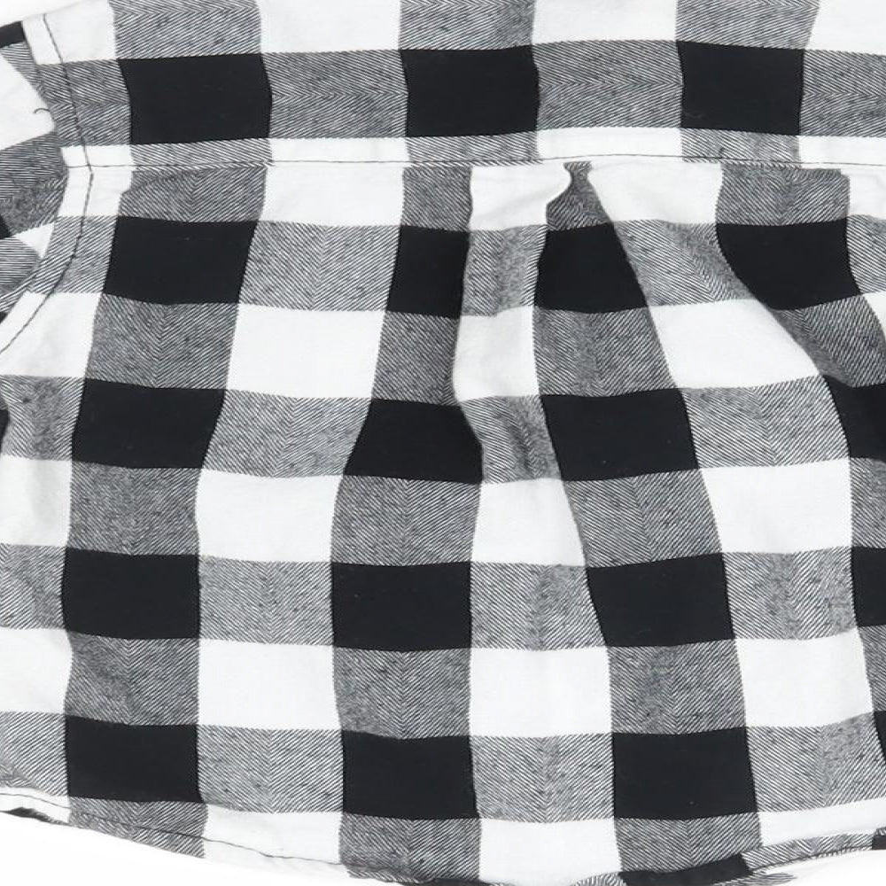 Brand and care label for Urban Baby Multicoloured Check Basic Button-Up, size 18-24, Months