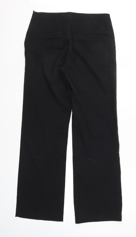 H&M Womens Black Trousers Size 10 L31 in