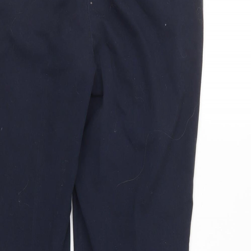 Womens UK Size 12 Dorothy Perkins Regular Fit Blue Trousers