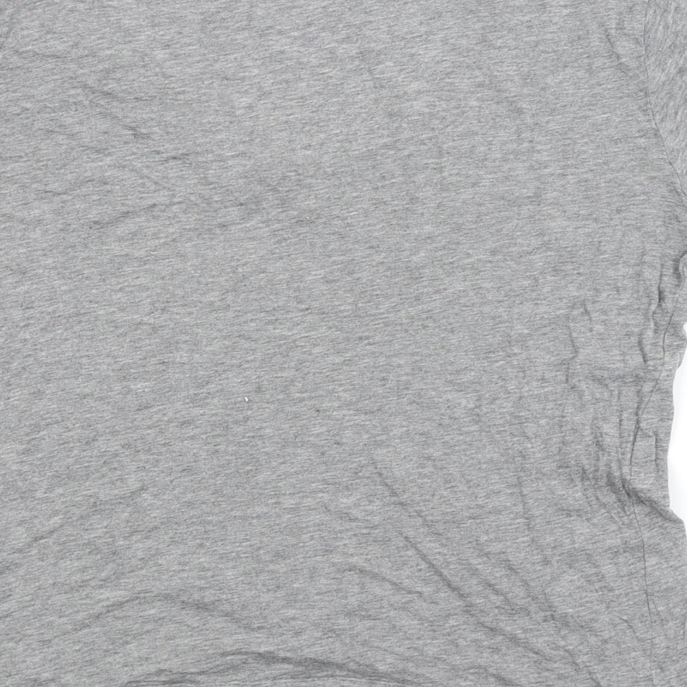 FOREVER 21 Womens Grey Basic T-Shirt Size S