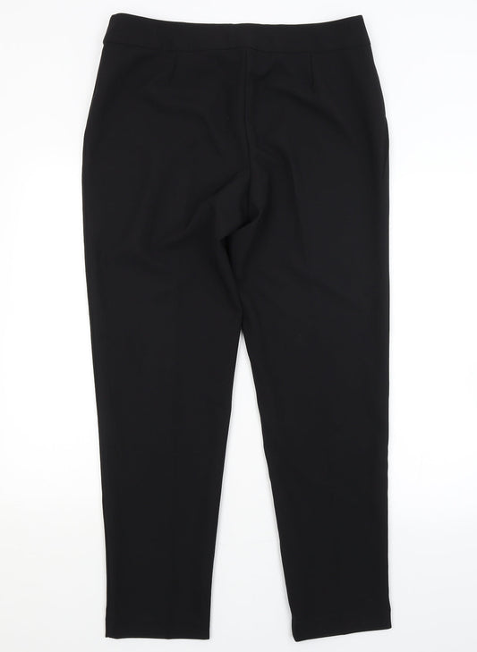 George Womens Black Trousers Size 14 L30 in