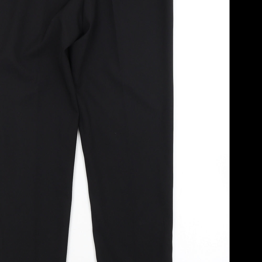 George Womens Black Trousers Size 14 L30 in