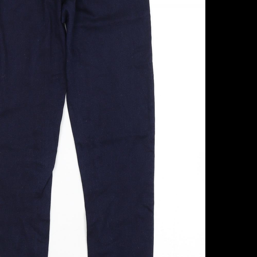 Brand and care label for DENIM CO. women’s blue jegging jeans, size UK 12, 29-inch leg
