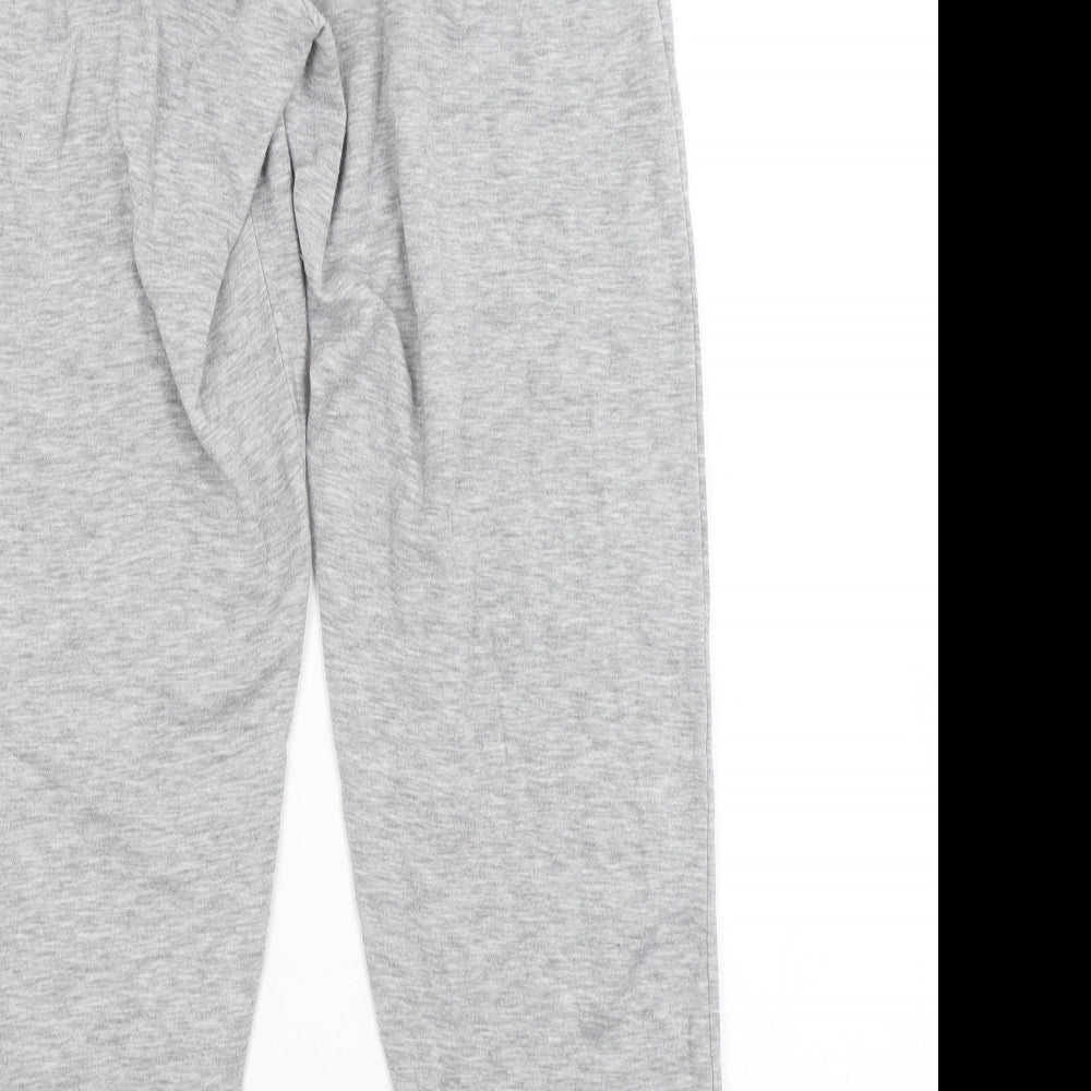 LOVE TO LOUNGE Womens Grey Sweatpants Trousers Size 10 L27 in