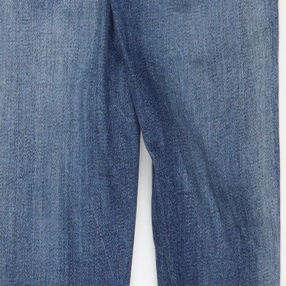 Womens UK Size 27 in Preworn Regular Fit Skinny Blue Jeans