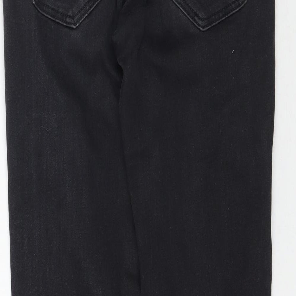 Z1975 Womens Black Denim Skinny Jeans Size 28 in L26 in - Raw hem