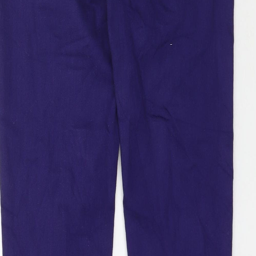 Womens UK Size 8 TALLY WEiJL Regular Fit Jegging Purple Jeans