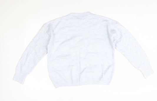 TU Womens Blue Pullover Jumper Size 8