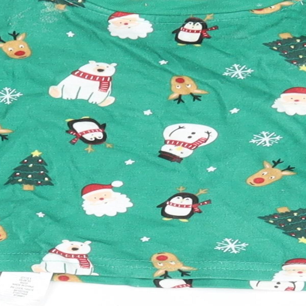 Primark Baby Green Pyjama Top Size 0-3 Months - christmas