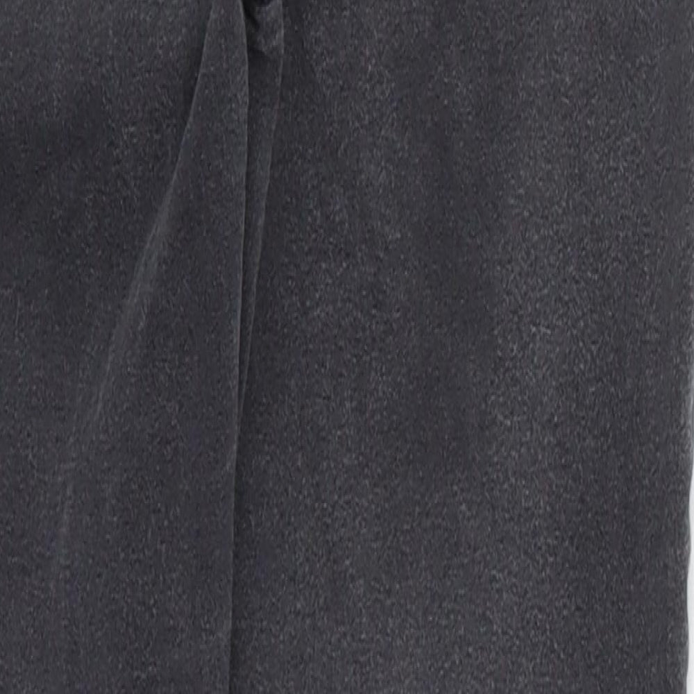 Womens UK Size 8 Papaya Regular Fit Skinny Grey Jeans