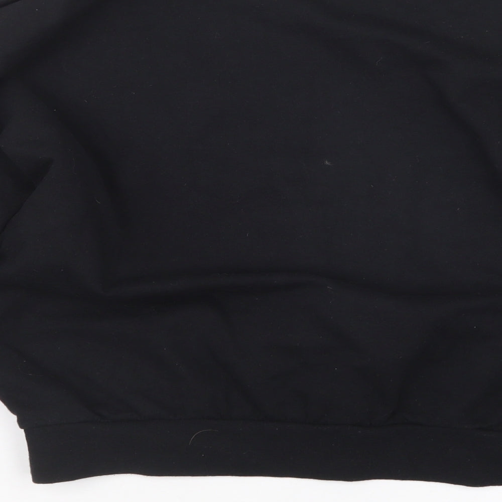 I SAW IT FIRST Womens Black Pullover Jumper Size M