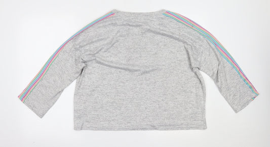 Womens UK Size 14 TU Grey Basic Blouse
