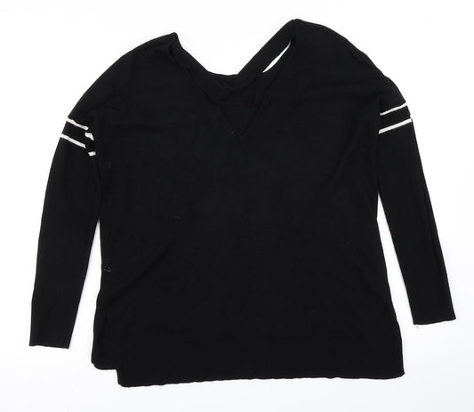 Womens UK Size 10 Nine Black Pullover Jumper