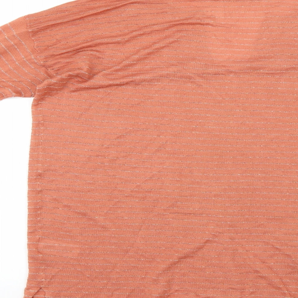 Womens UK Size 16 NEXT Orange Pullover Jumper