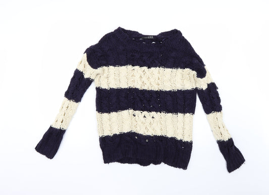 Womens UK Size 10 Atmosphere Multicoloured Pullover Jumper