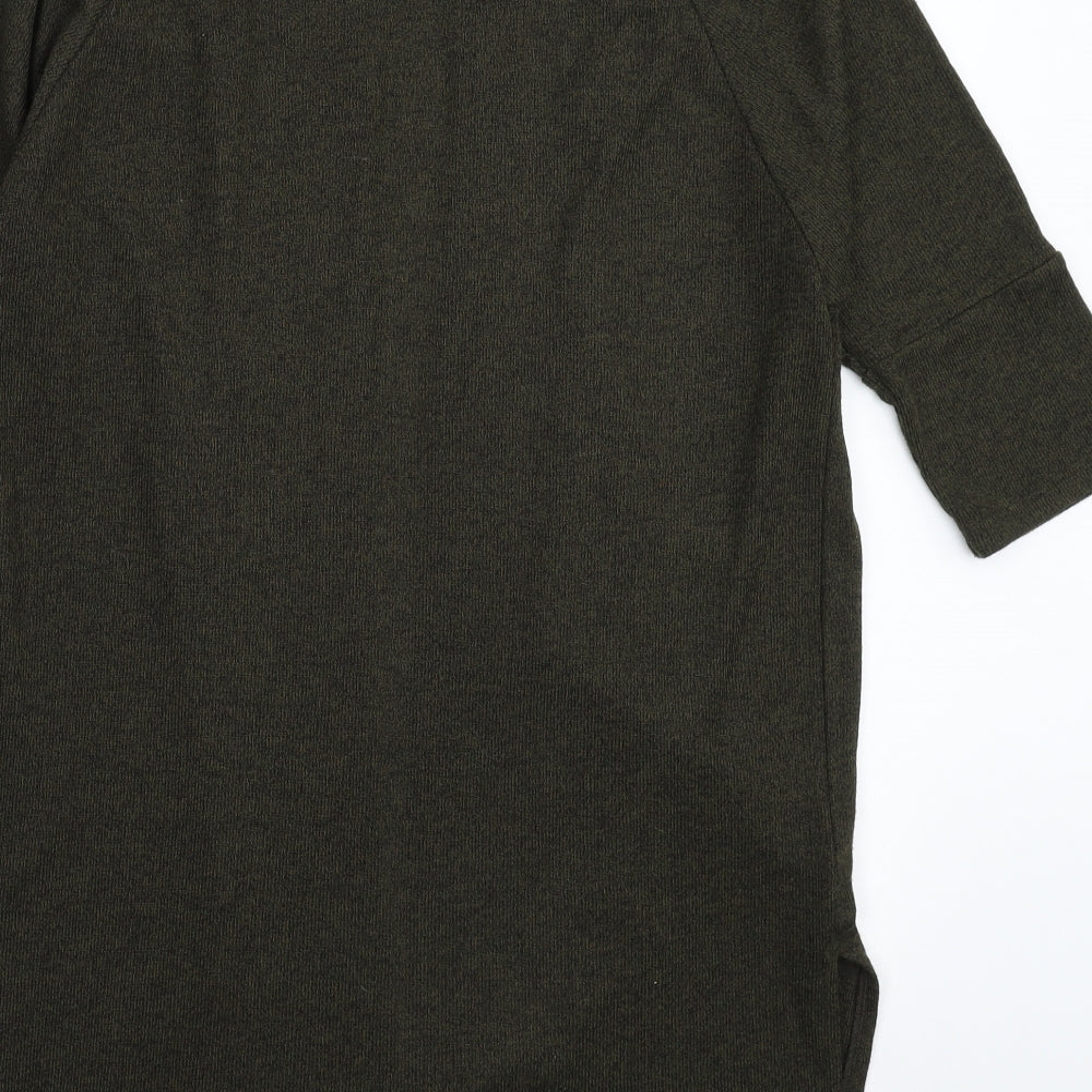 George Womens Green Knit Cardigan Jumper Size 12