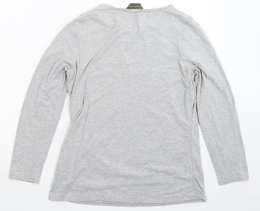 Mothercare Womens Grey Basic T-Shirt Size L