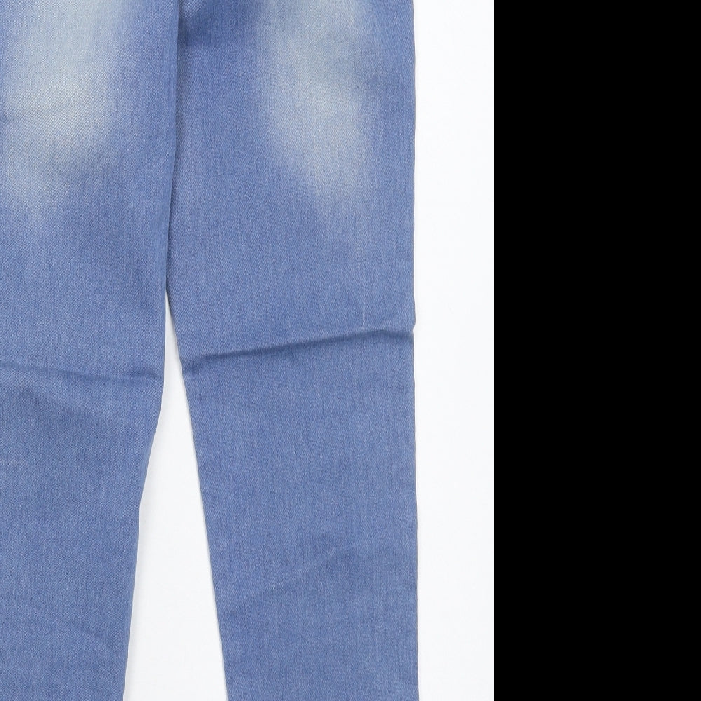 Womens UK Size 10 Crafted Extra-Slim Fit Jegging Blue Jeans