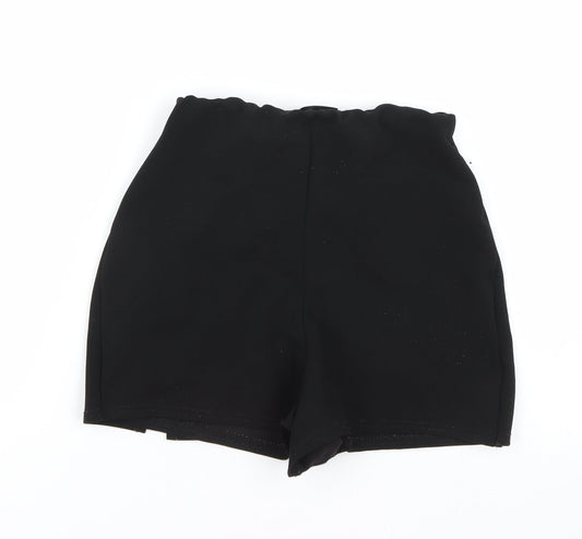 Missguided Womens Black   Cut-Off Shorts Size 6